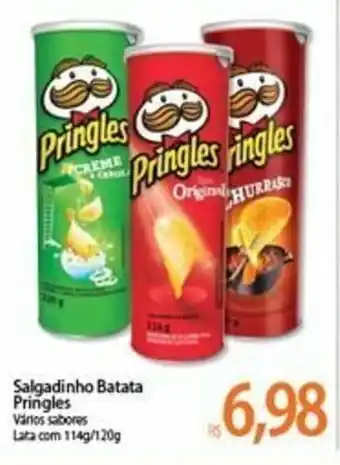 Atacadão Salsgadinho Batata Pringles 114g/120g oferta