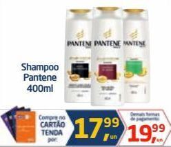 Tenda Atacado Shampoo pantene 400ml oferta