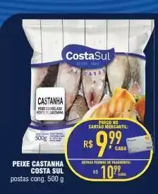 Mercantil Rodrigues Peixe castanha costa sul 500g oferta