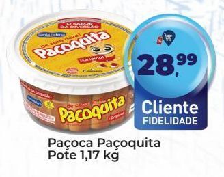 Tonin Superatacado Paçoca paçoquita pote 1,17kg oferta