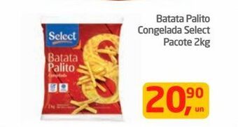 Tenda Atacado Batata palito congelada select pacote 2kg oferta