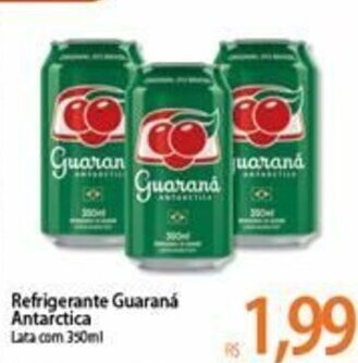 Atacadão Refrigerante Guarana Antarctica 350ml oferta