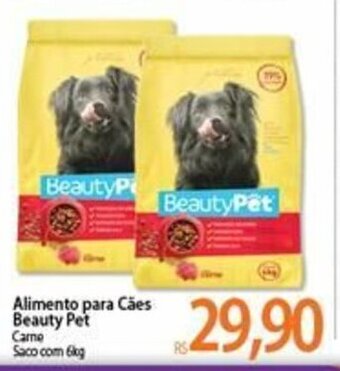 Atacadão Alimento para Caes Beauty Pet 6kg oferta