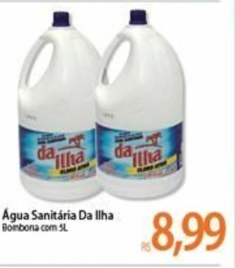 Atacadão Agua Sanitaria Da Ilha 5L oferta