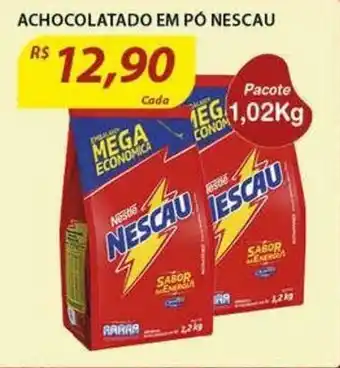 Assaí Atacadista Achocolatado em po Nescau 1.02kg oferta