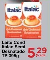 Rossi Supermercado Leite Cond Italac Semi Desnatado TP 395g oferta