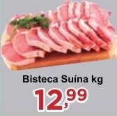 Rossi Supermercado Bisteca Suína kg oferta