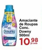 Rossi Supermercado Amaciante de Roupas Conc. Downy 500ml oferta