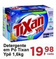 Rossi Supermercado Detergente em pó Tixan Ypê 1,6kg oferta