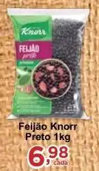 Rossi Supermercado Feijão Knorr Preto 1kg oferta