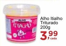 Rossi Supermercado Alho Itialho Triturado 200g oferta