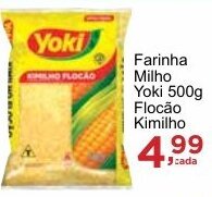 Rossi Supermercado Farinha Milho Yoki 500g Flocão Kimilho oferta