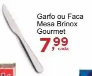 Garfo ou Faca Mesa Brinox Gourmet