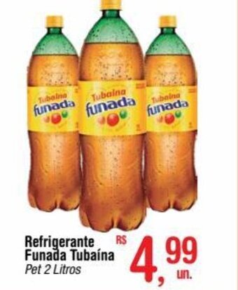 Fort Atacadista Refrigerante Funada Tubaína Pet 2 Litros oferta