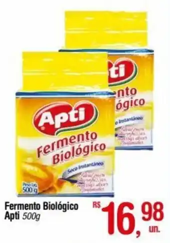 Fort Atacadista Fermento Biológico Apti 500g oferta
