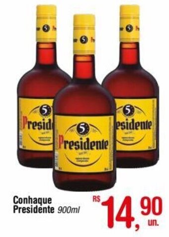 Fort Atacadista Conhaque Presidente 900ml oferta