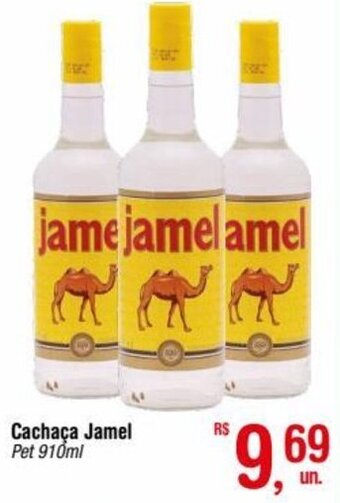 Fort Atacadista Cachaça Jamel Pet 910ml oferta