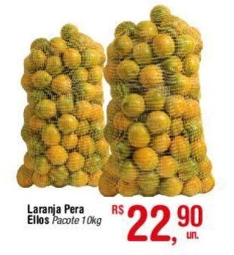 Fort Atacadista Laranja Pera Ellos Pacote 10kg oferta
