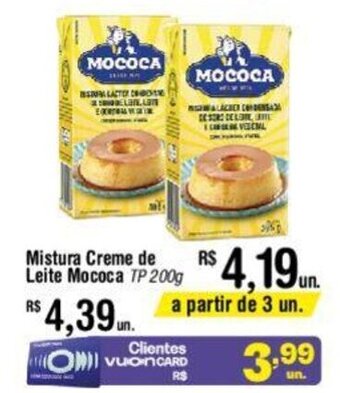 Fort Atacadista Mistura Creme de Leite Mococa TP 200g oferta