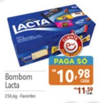 Supermercados Condor Bombom lacta 250.6g oferta