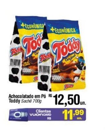 Fort Atacadista Achocolatado em Pó Toddy Sache 700g oferta