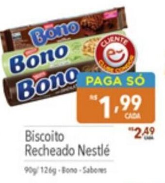 Supermercados Condor Biscoito Recheado Nestlé oferta