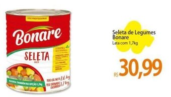 Atacadão Seleta de Legumes Bonare Lata com 1,7kg oferta