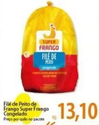 Atacadão Filé de Peito de Frango Super Frango Congelado oferta
