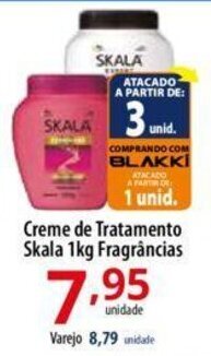 Akki Atacadista Creme de Tratamento Skala 1kg Fragrâncias oferta