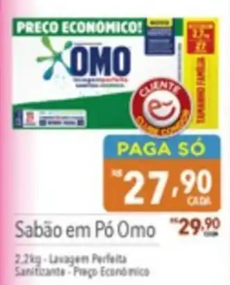 Supermercados Condor Sabão em pó Omo 2.2kg oferta