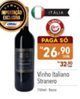 Supermercados Condor Vinho Italiano Stranero 750ml oferta