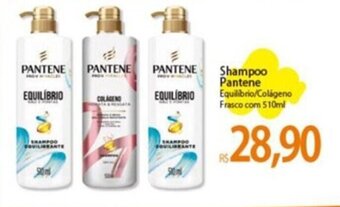 Atacadão Shampoo Pantene Equilibrio/colágeno Frasco com 510ml oferta
