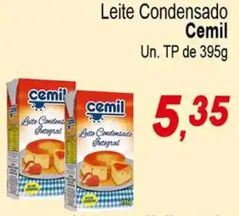Leite Condensado Cemil Un. TP de 395g