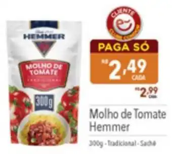 Supermercados Condor Molho de Tomate Hemmer 300g-Tradicional-Sachê oferta