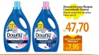 Atacadão Amaciante para Roupas Concentrado Downy Brisa de verão/Lirios do campo Frasco com 3L oferta
