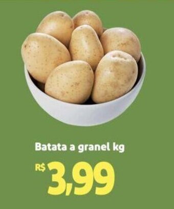 Extra Supermercado Batata a granel kg oferta