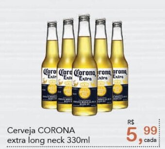 Cometa Supermercados Cerveja CORONA extra long neck 330ml oferta