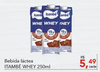 Cometa Supermercados Bebida láctea ITAMBÉ WHEY 250ml oferta
