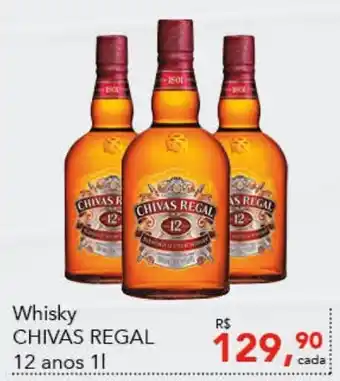 Cometa Supermercados Whisky CHIVAS REGAL 12 anos 11 oferta
