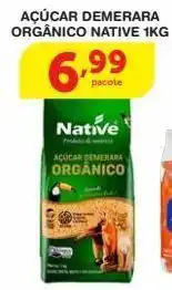 Açúcar demerara orgânico native 1kg