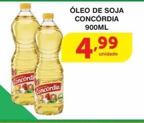 Roldão Óleo de soja concórdia 900ml oferta