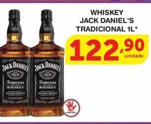 Roldão Whiskey jack daniel's tradicional 1l* oferta