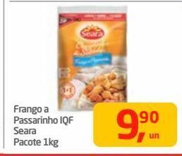 Tenda Atacado Frango a passarinho iqf seara pacote 1kg oferta
