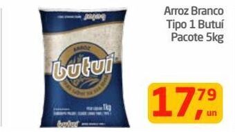 Tenda Atacado Arroz branco tipo 1 butuí pacote 5kg oferta