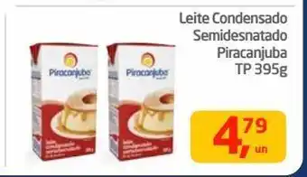 Tenda Atacado Leite condensado semidesnatado piracanjuba 395g oferta