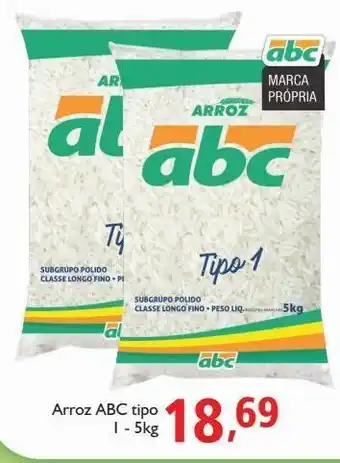 Supermercados ABC Arroz abc 5kg oferta