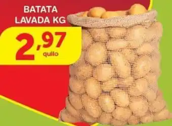 Roldão Batata lavada kg oferta