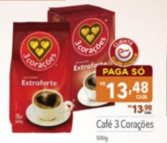 Café 3 Corações 500g