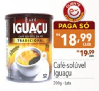 Café-solúvel Iguaçu 200g-Lata