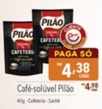 Supermercados Condor Café Solúvel PILÃO 40g oferta